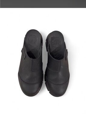Ganni Black Slip-On Clog Mules